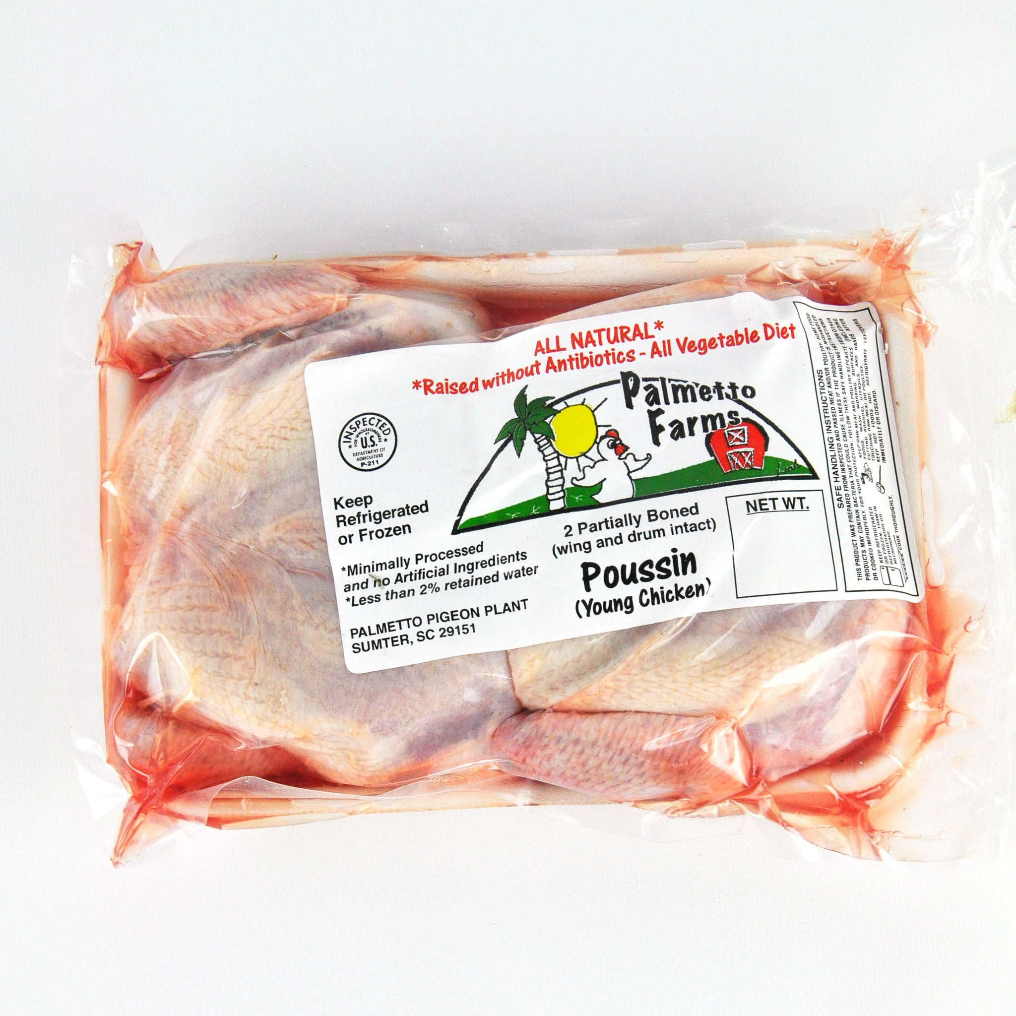 Chicken Semi-Boneless Poussin