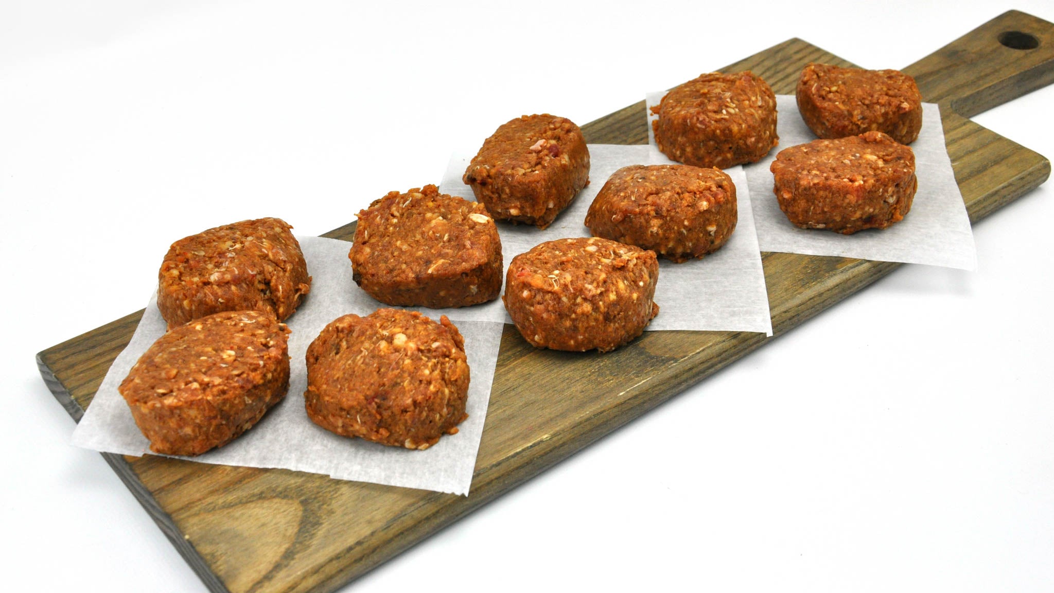 Bison Chipotle Sliders Raw