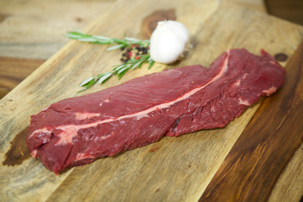 Bison Hanger Steak Raw