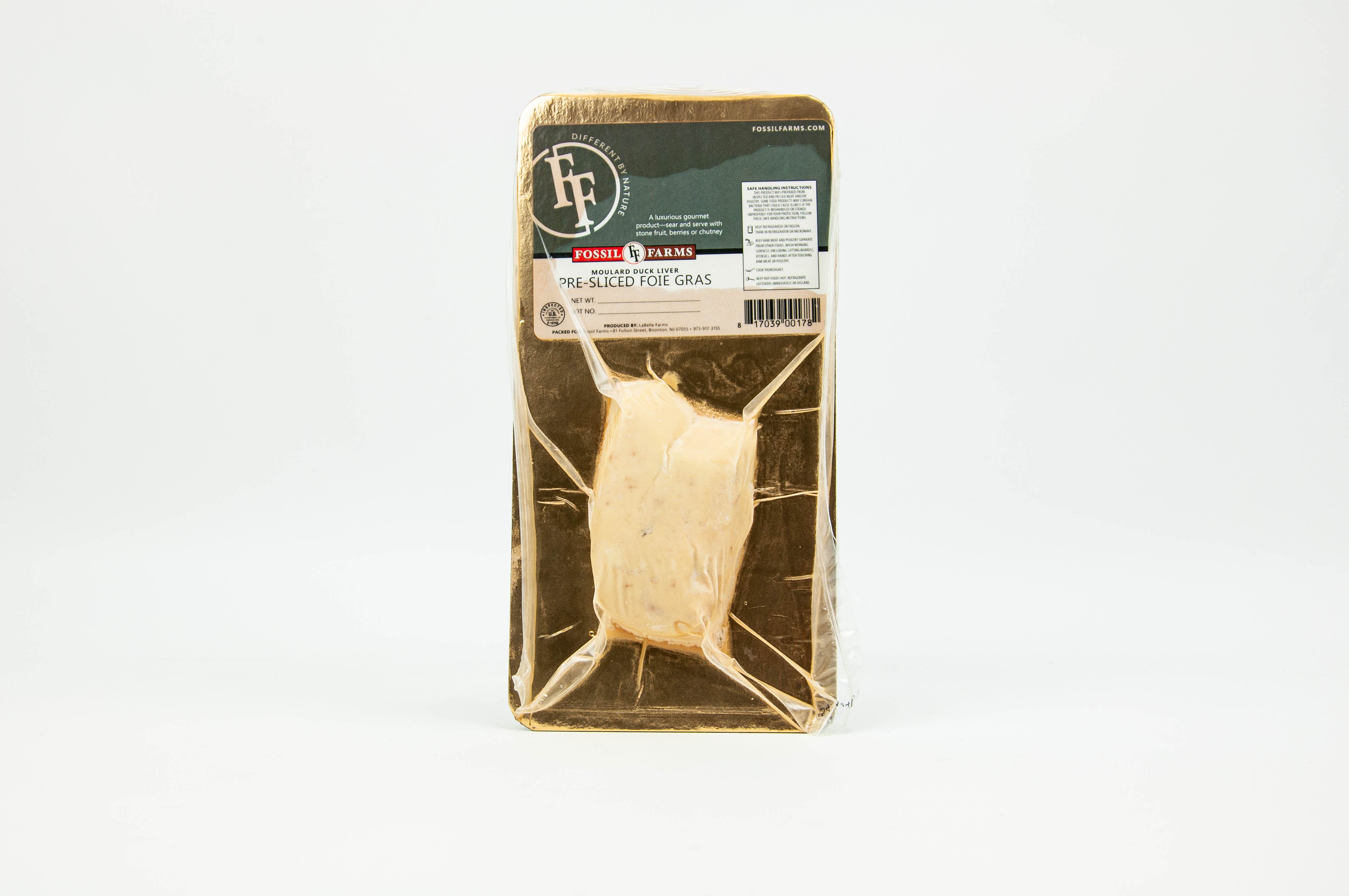 moulard duck foie gras packaged