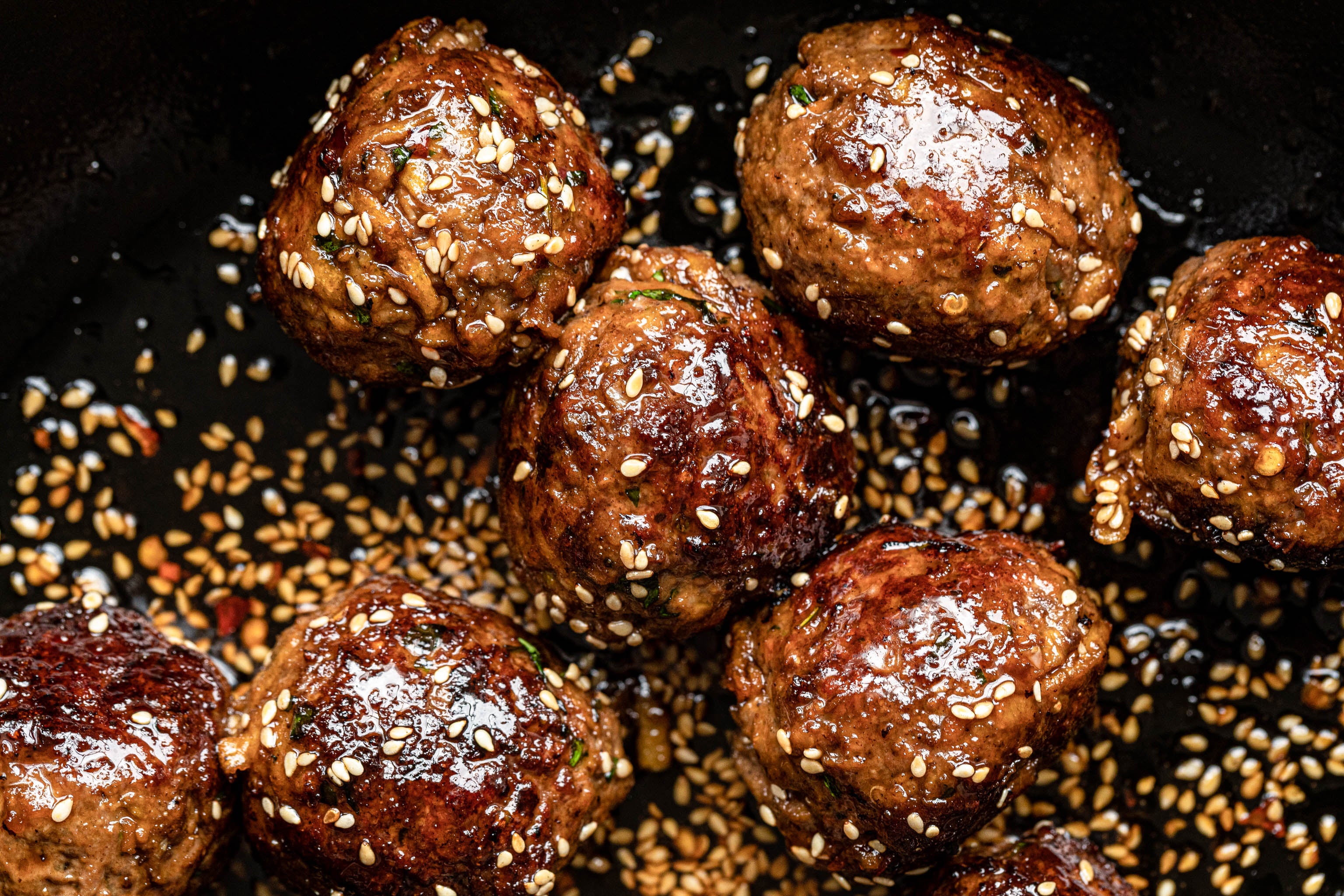 Ground Venison Meatballs Cooked