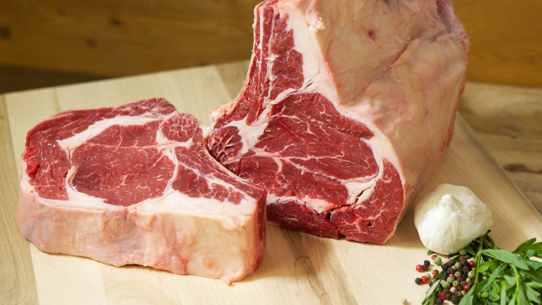 Piedmontese Standing Rib Roast Raw