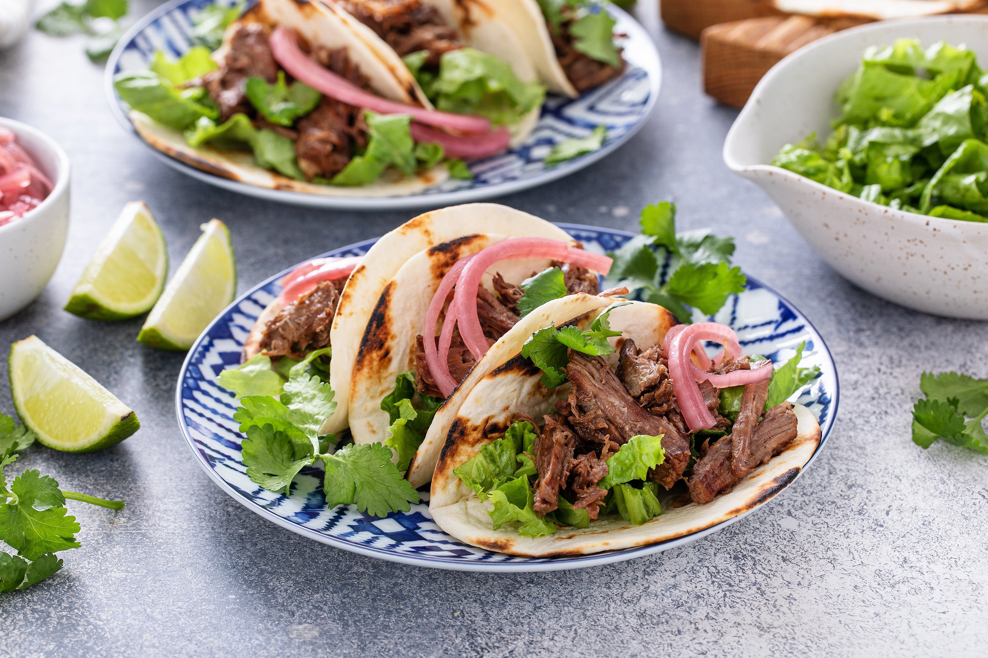 Bison Skirt Steak Tacos