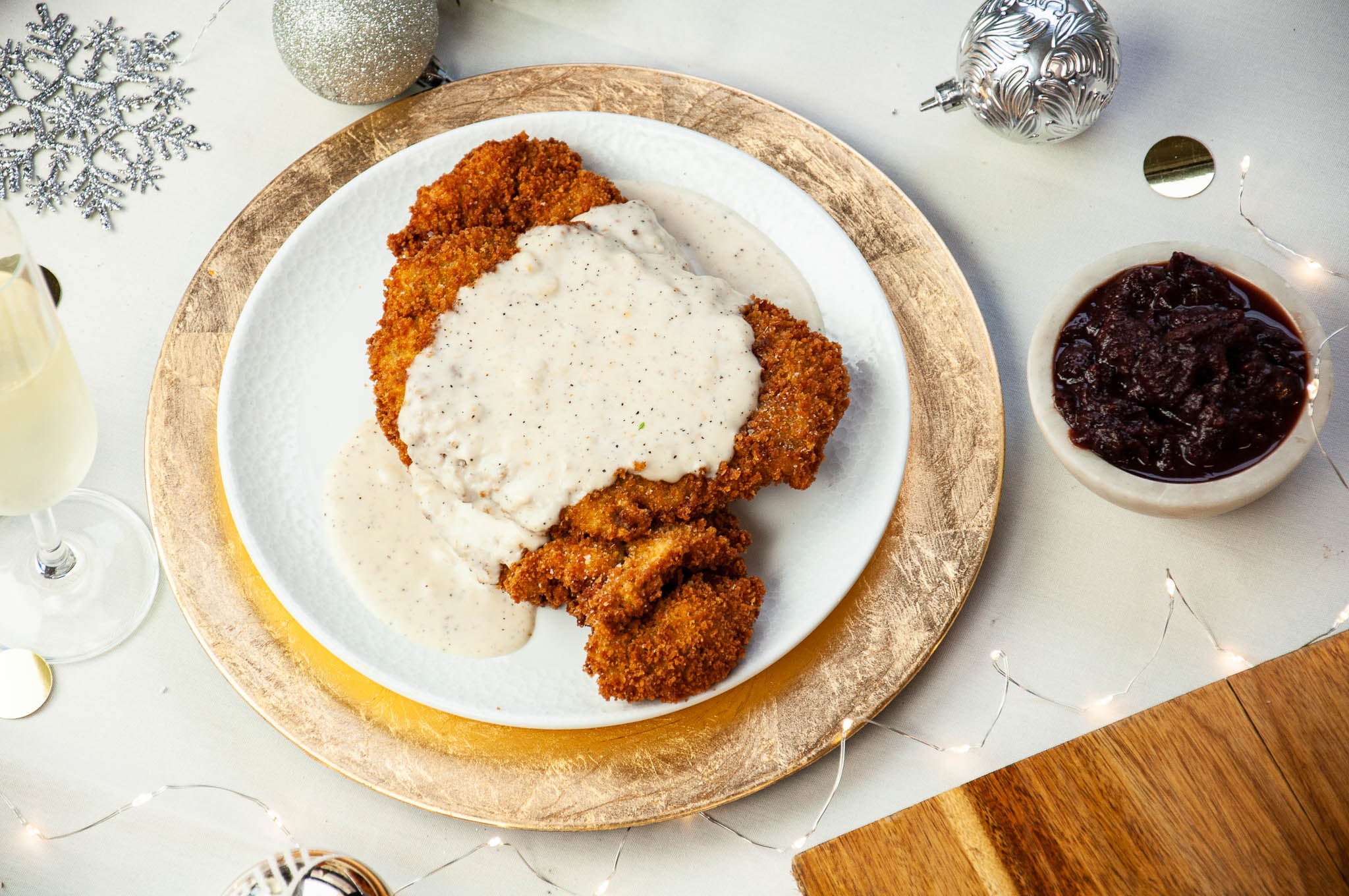 Country Fried Antelope Cutlets with Gravy