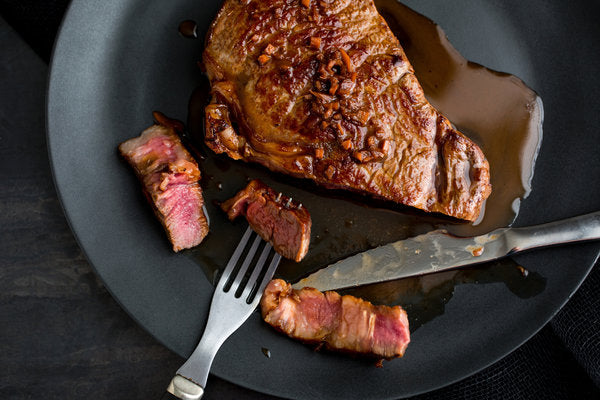 Emu Steaks with Soy Ginger Sauce