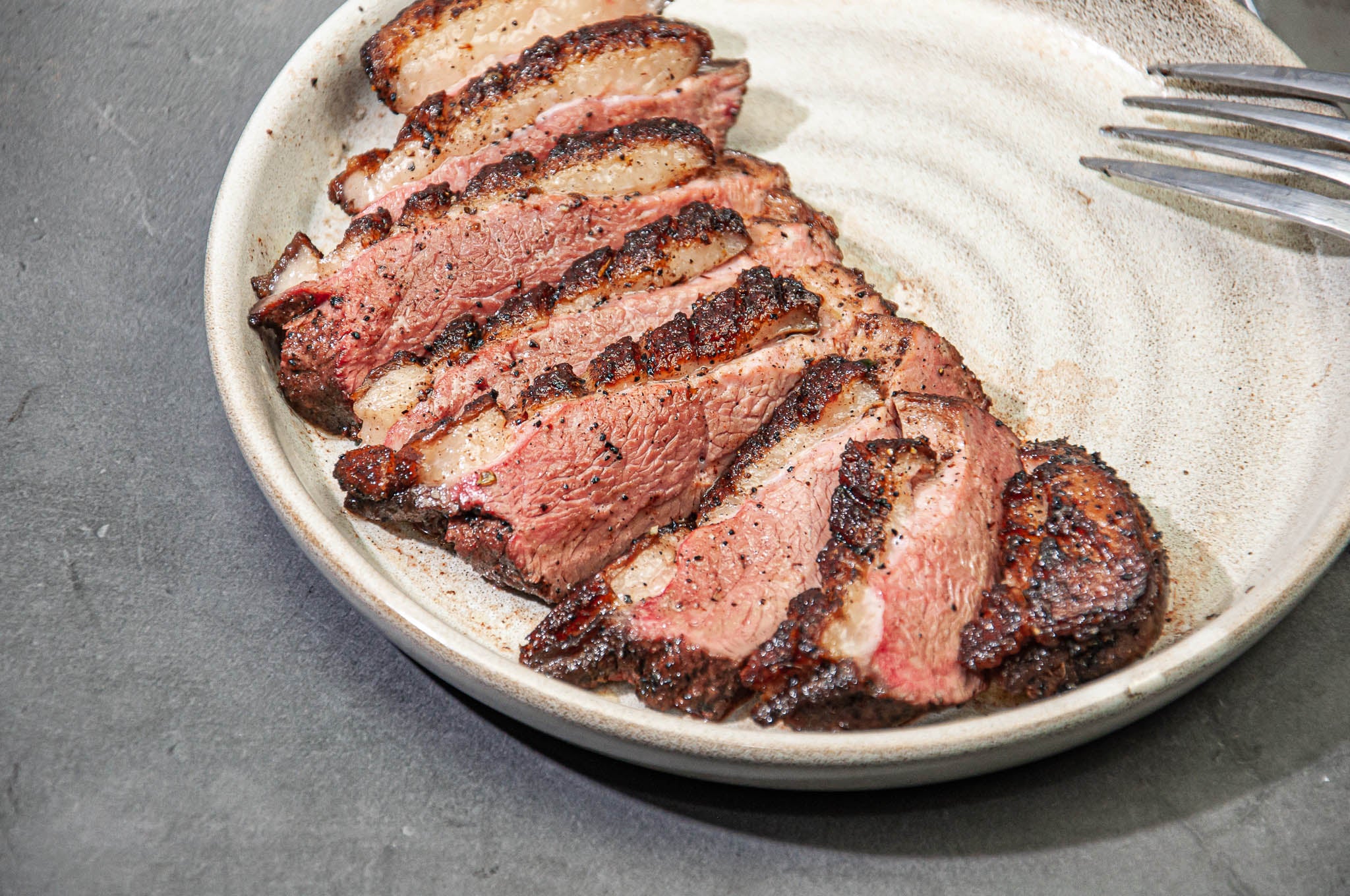 Recipe for Espresso Rubbed Moulard Duck Breast from Fossil Farms