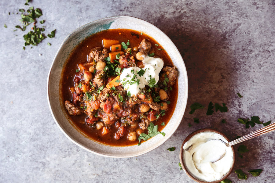 Recipe: Moroccan Lamb Stew from Fossil Farms
