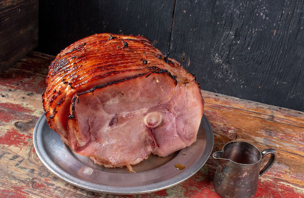 Hot Honey Glazed Ham