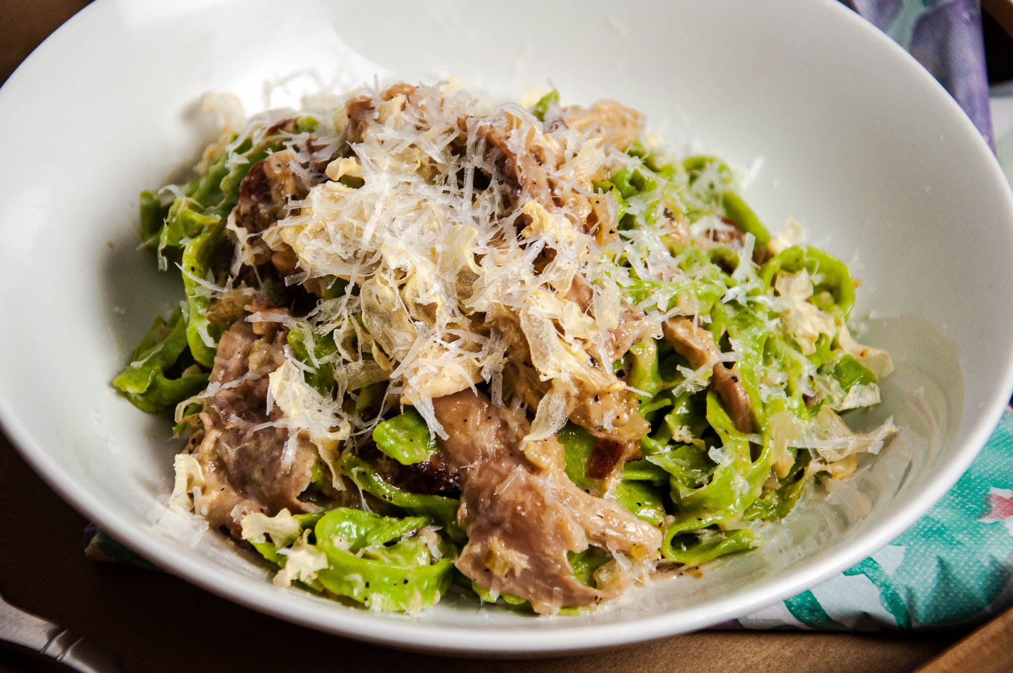 Poussin Ragu Bianco