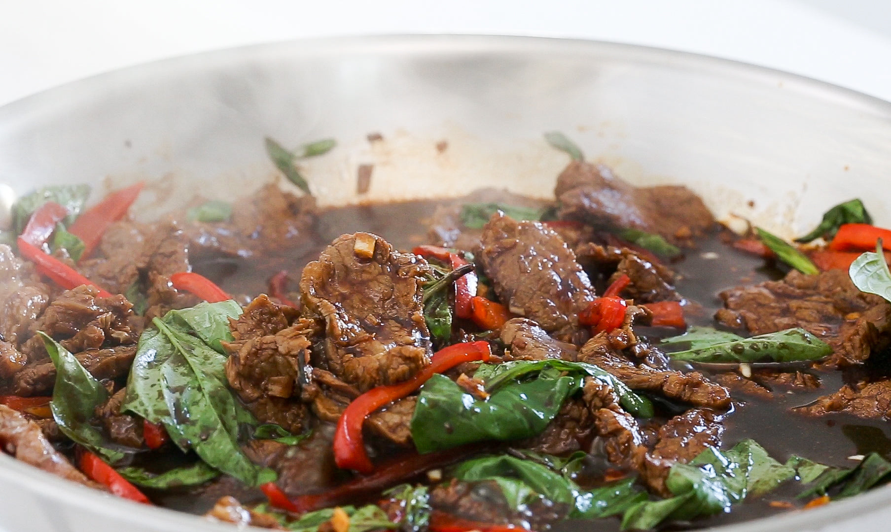 Tamarind Braised Elk Shoulder with Kumquat, Chili & Thai Basil