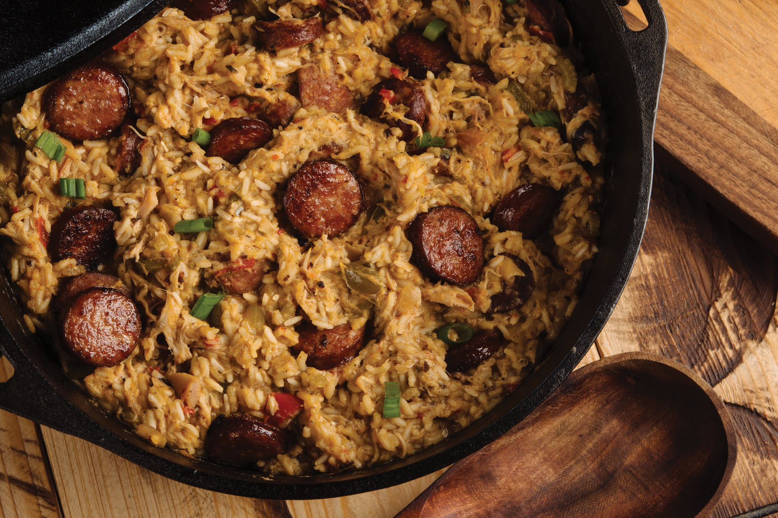 Wild Boar Sausage Jambalaya
