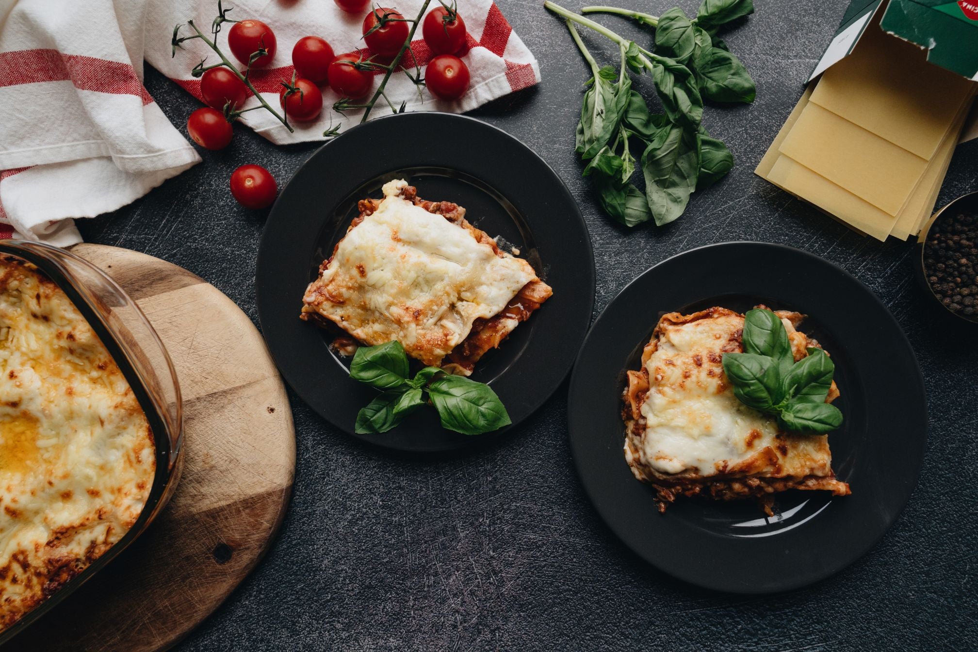 Wild Boar & Roasted Garlic Sausage Lasagna