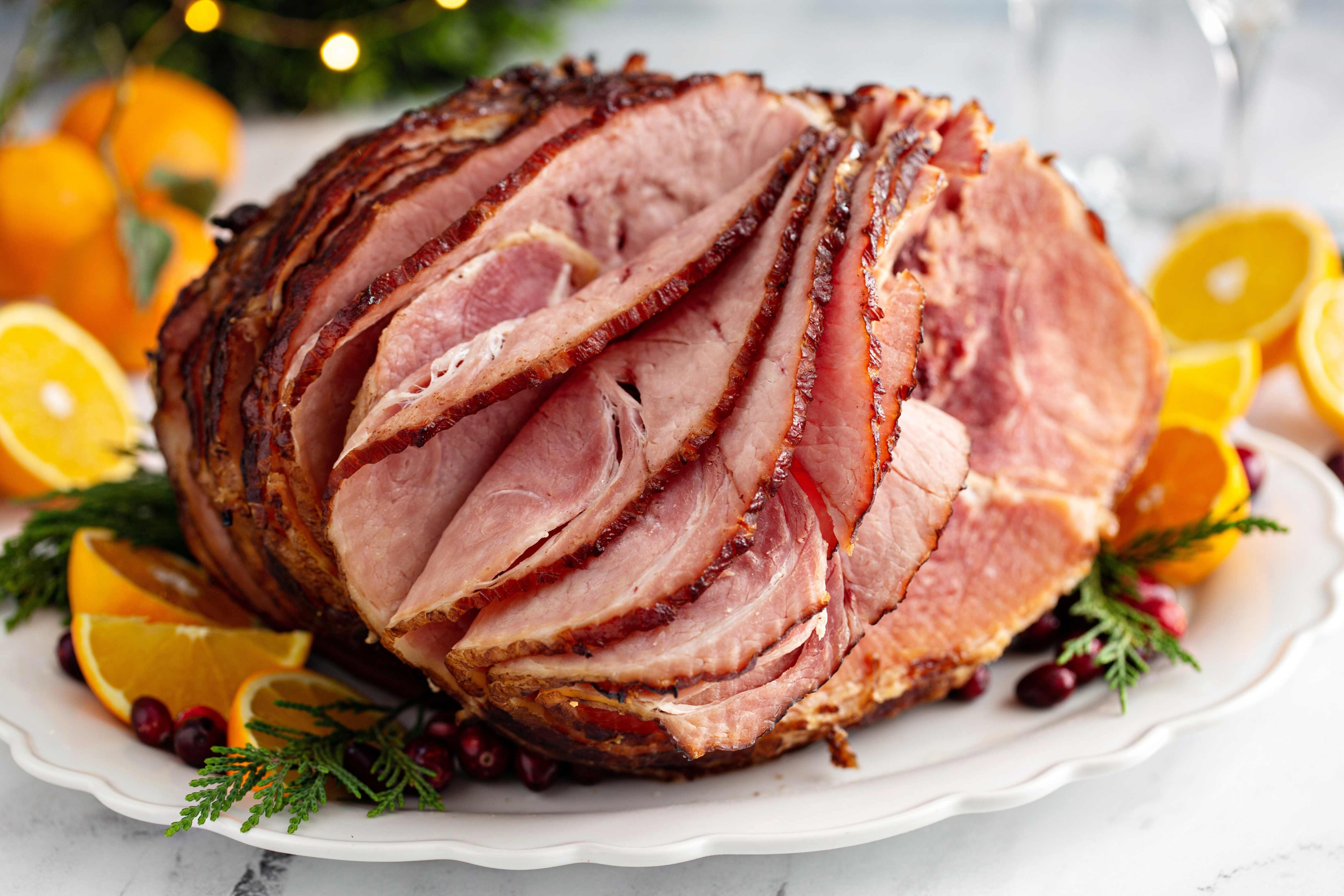 Orange & Rosemary Glazed Spiral Ham