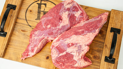 Angus Beef Tri Tip Raw From Above