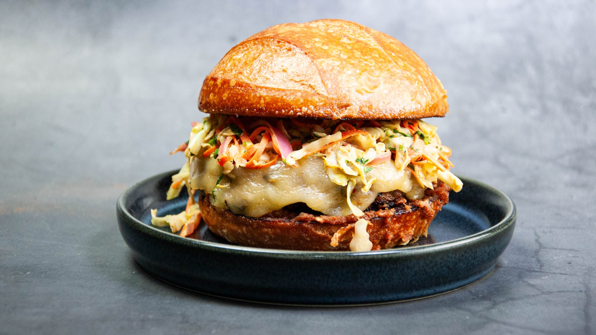Bison Chipotle Burgers Cooked