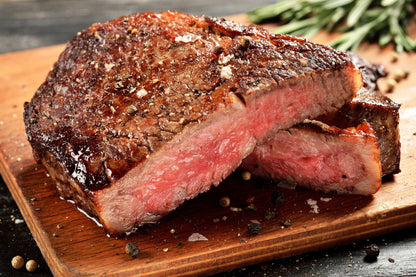 Bison Ribeye Loin Cooked
