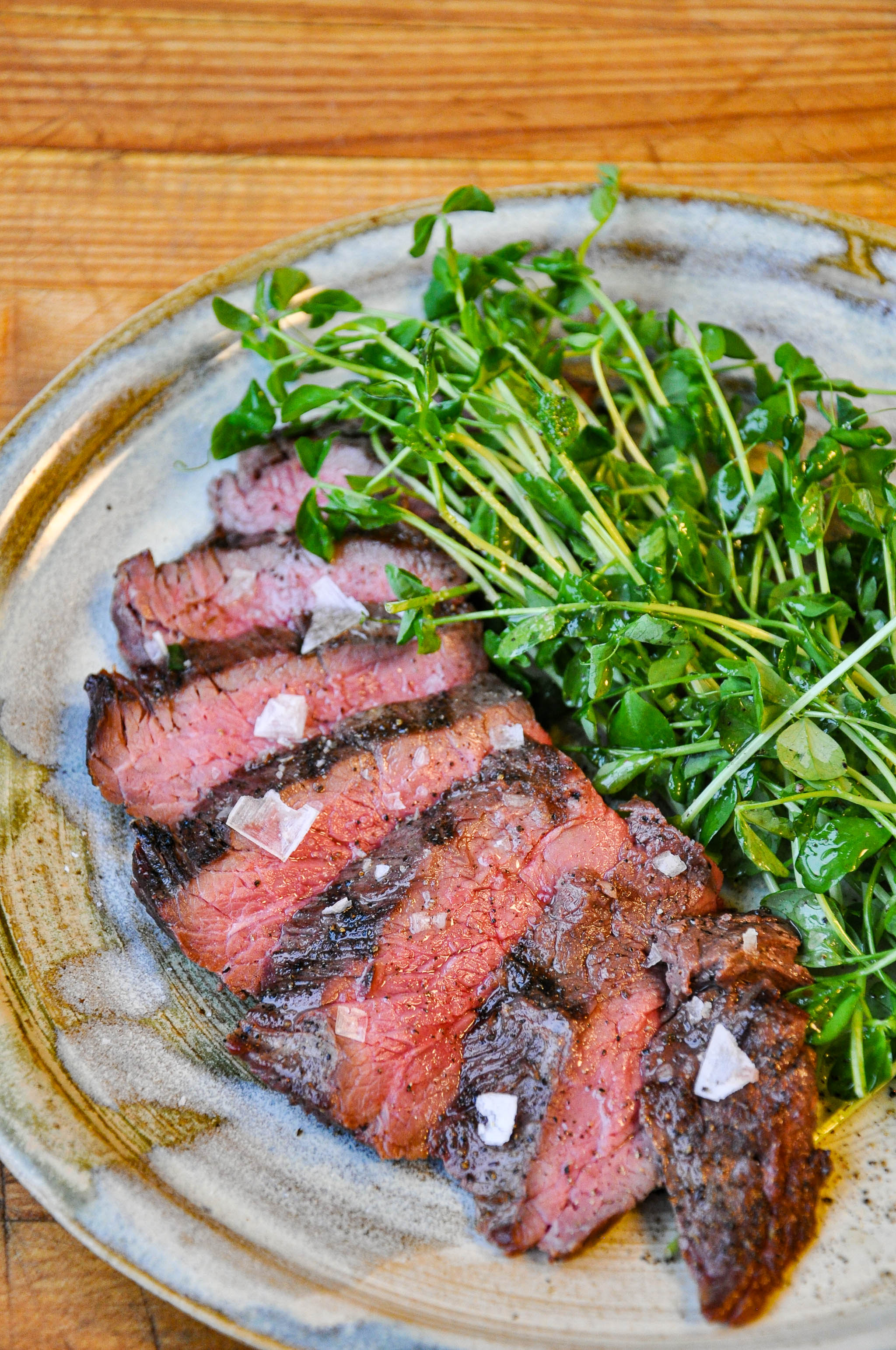 Bison Ribeye Loin Cooked Sliced
