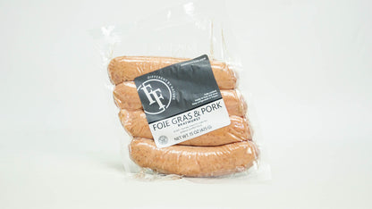Duck Sausage Foie Gras Bratwurst Packaged
