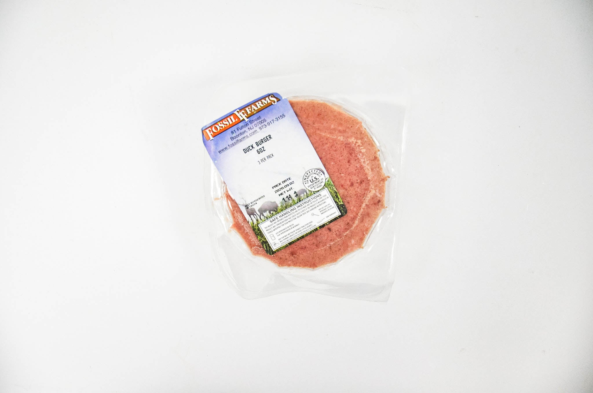 Pekin Duck Burgers