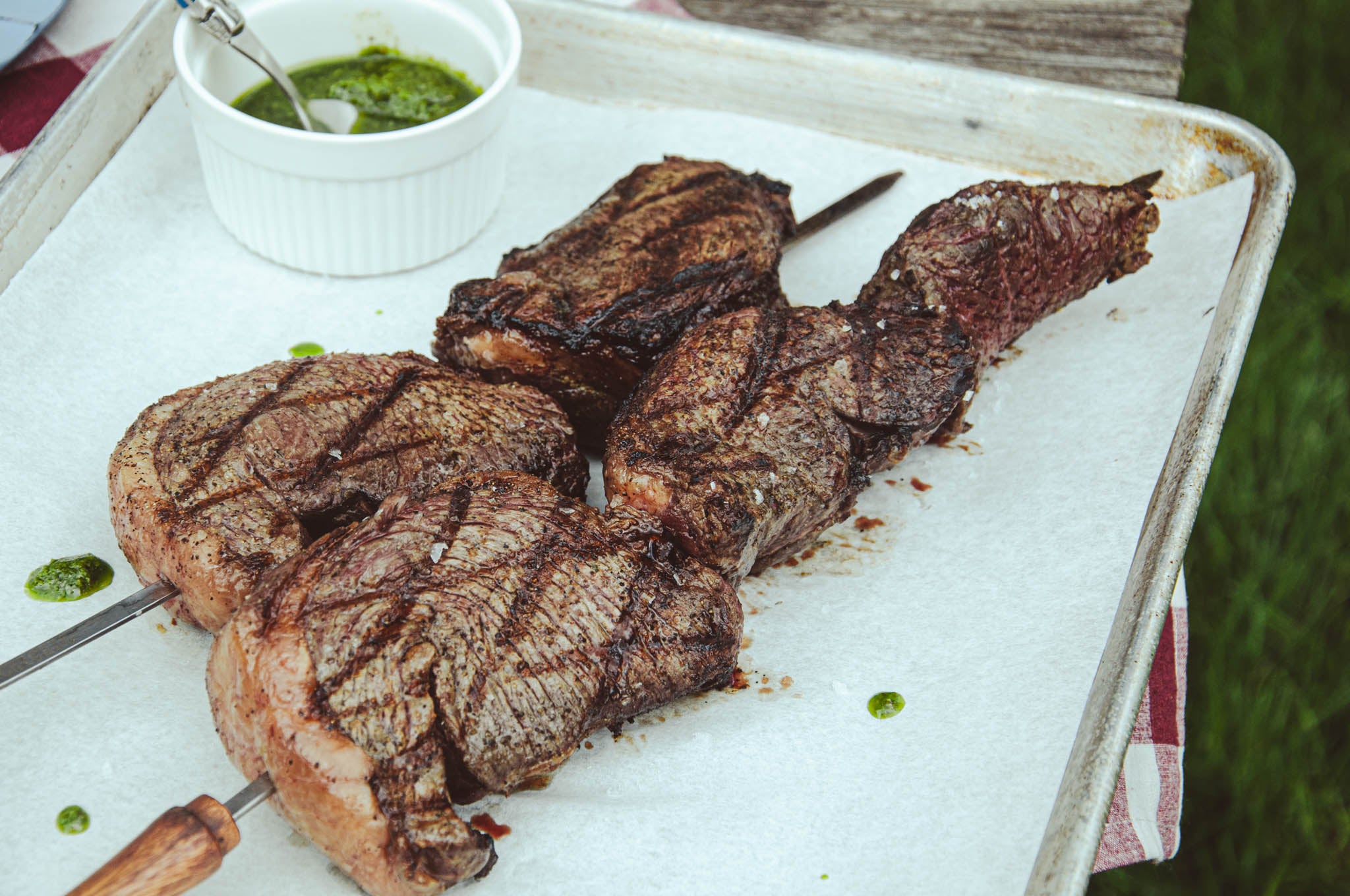 Grilled Grassfed Wagyu Beef Coulotte Cooked 