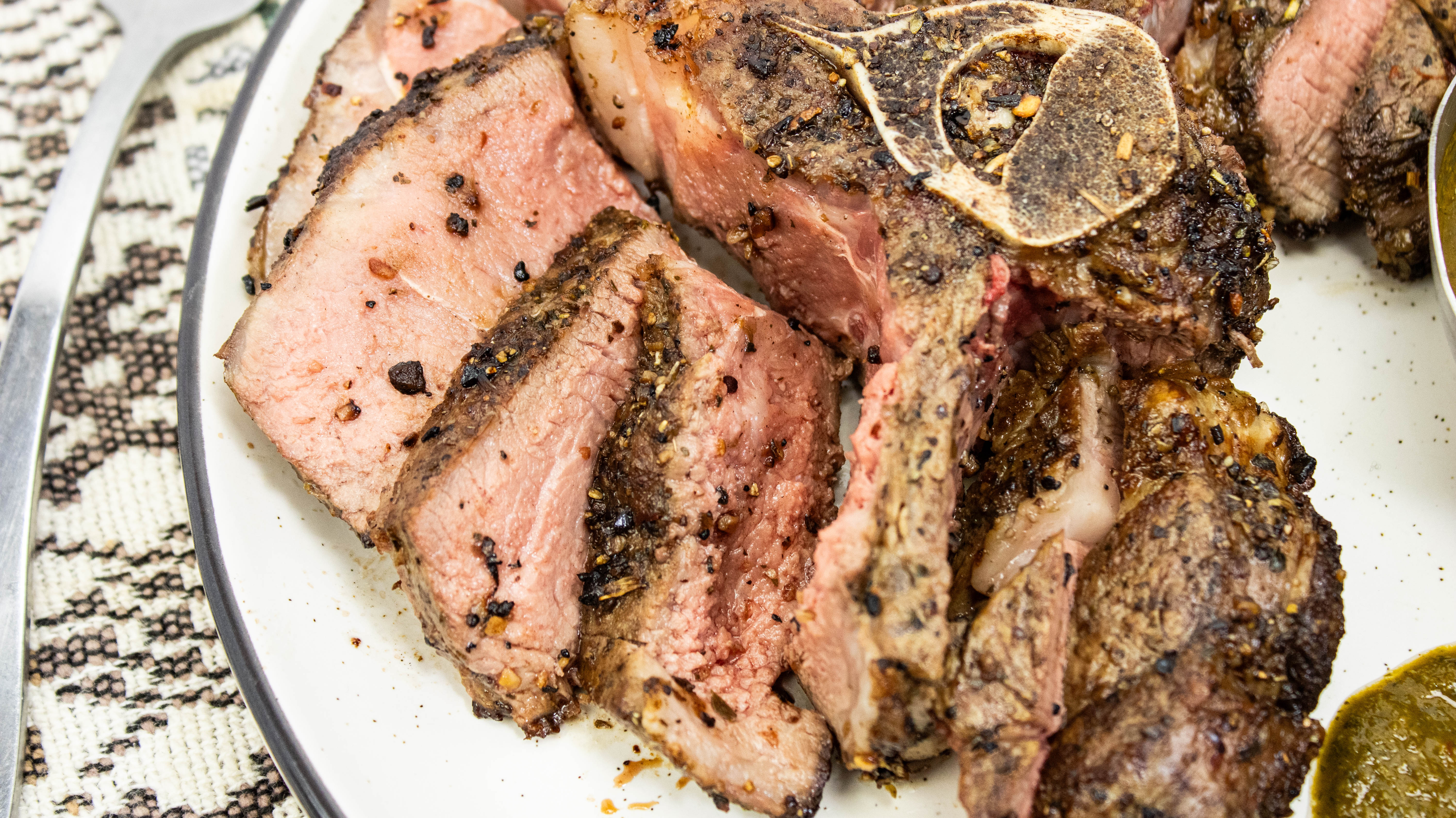 Lamb Barnsley Chopped Cooked