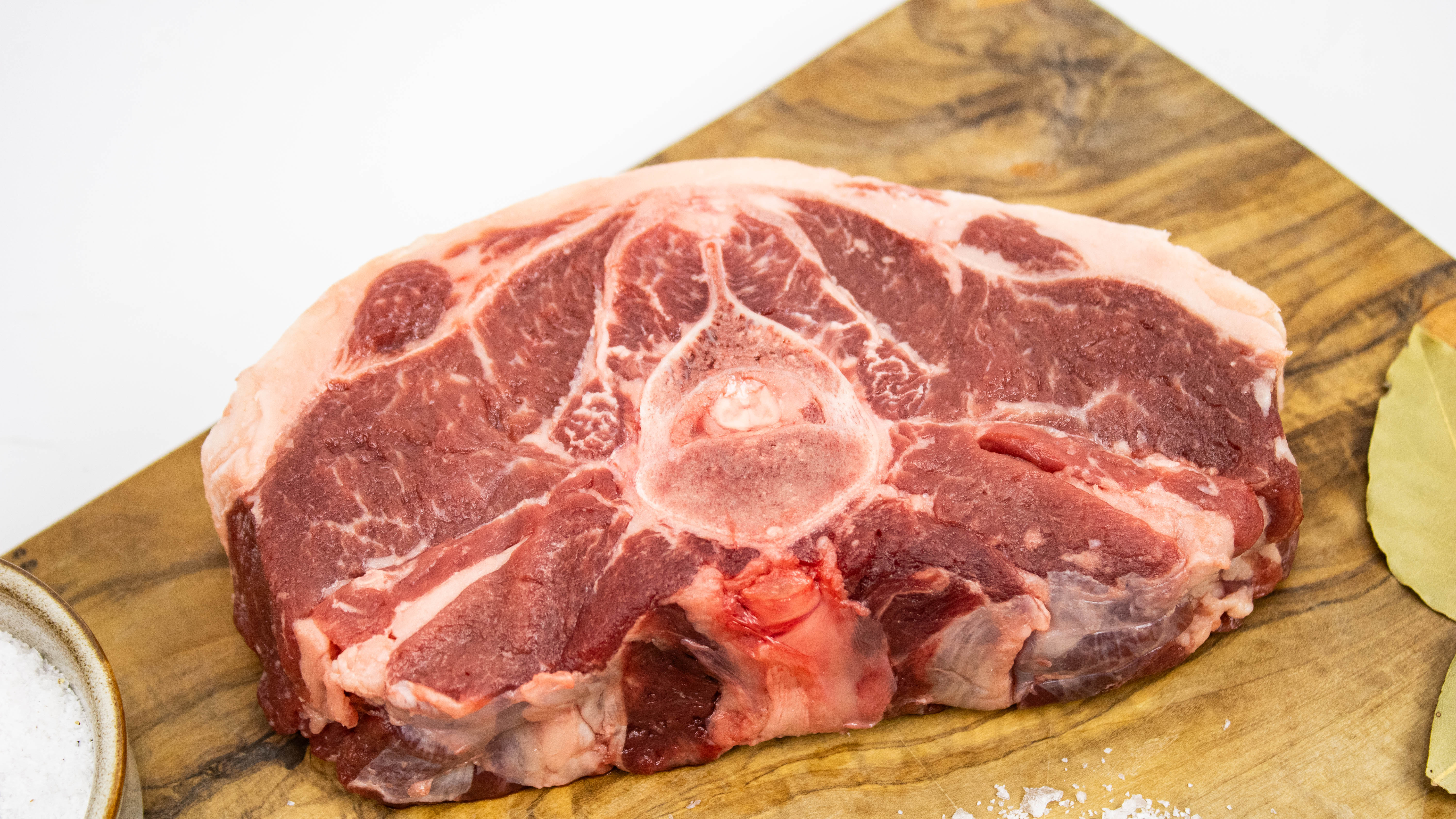 Lamb Barnsley Chop Raw Fossil Farms