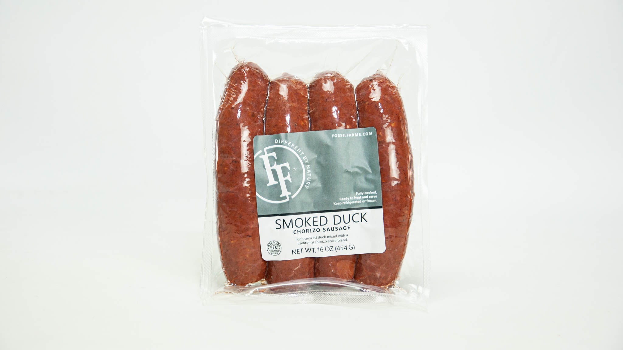 Moulard Duck Chorizo Sausage Packaged