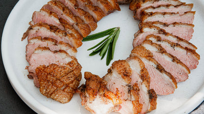 Orvia Duck Breast Cooked