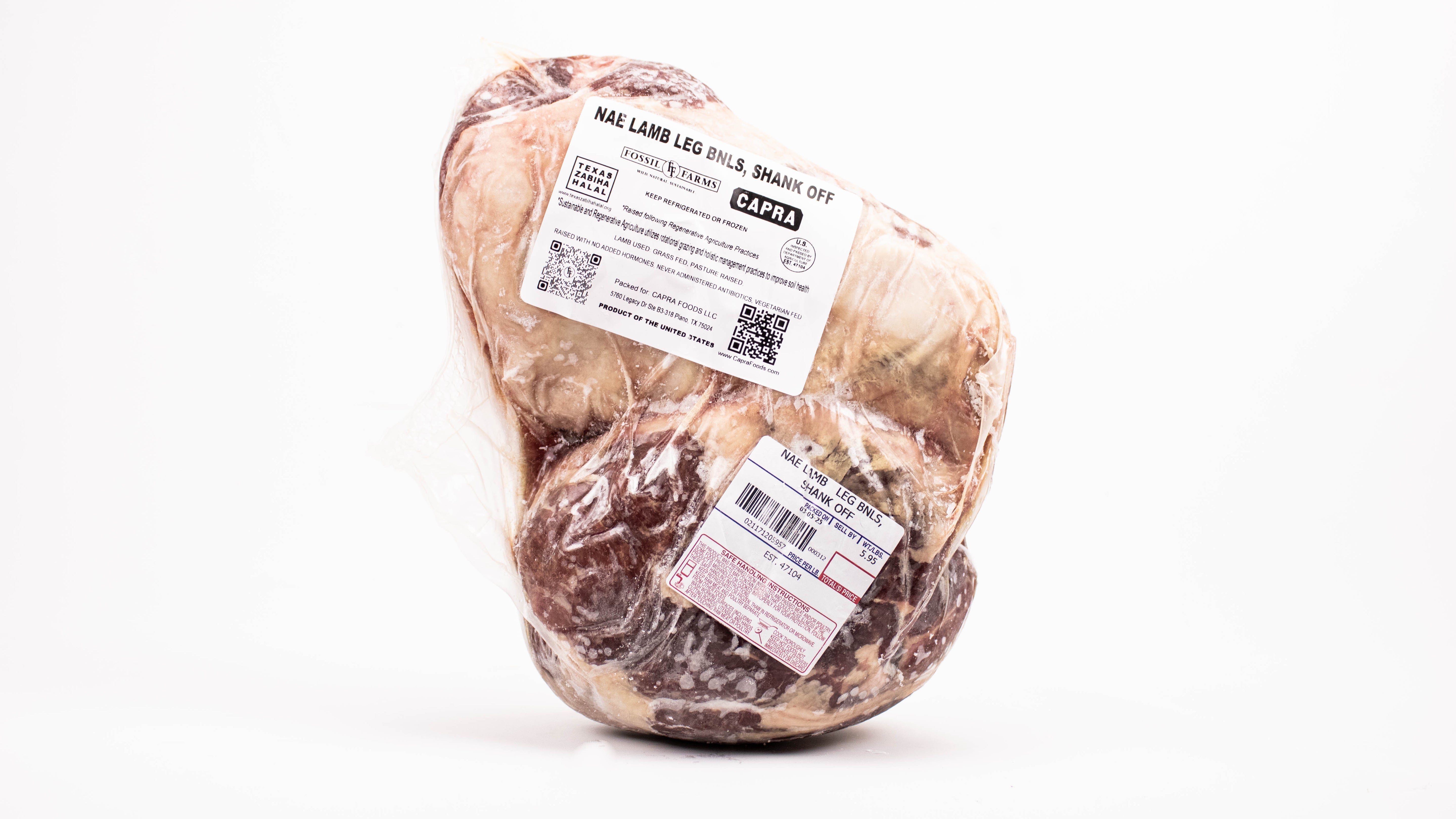 Grass-Fed Lamb Boneless Leg | 13 lb avg