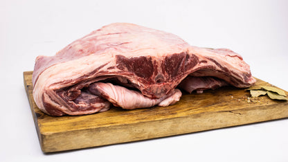 Grass-Fed Lamb Loin Saddle Raw