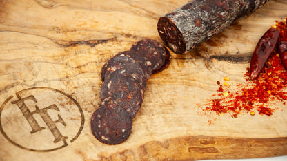 Venison Wagyu Beef Chorizo Salami Fossil Farms