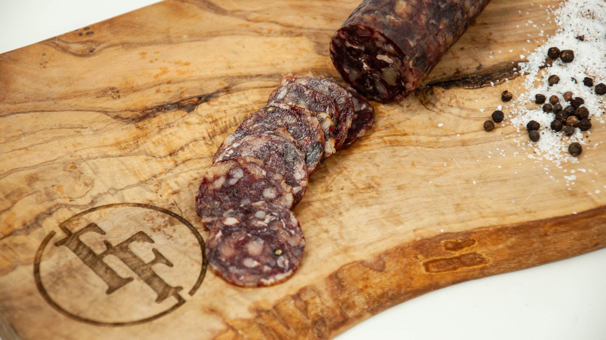 Wagyu Beef Black Truffle Salt Tartufo Salami Fossil Farms