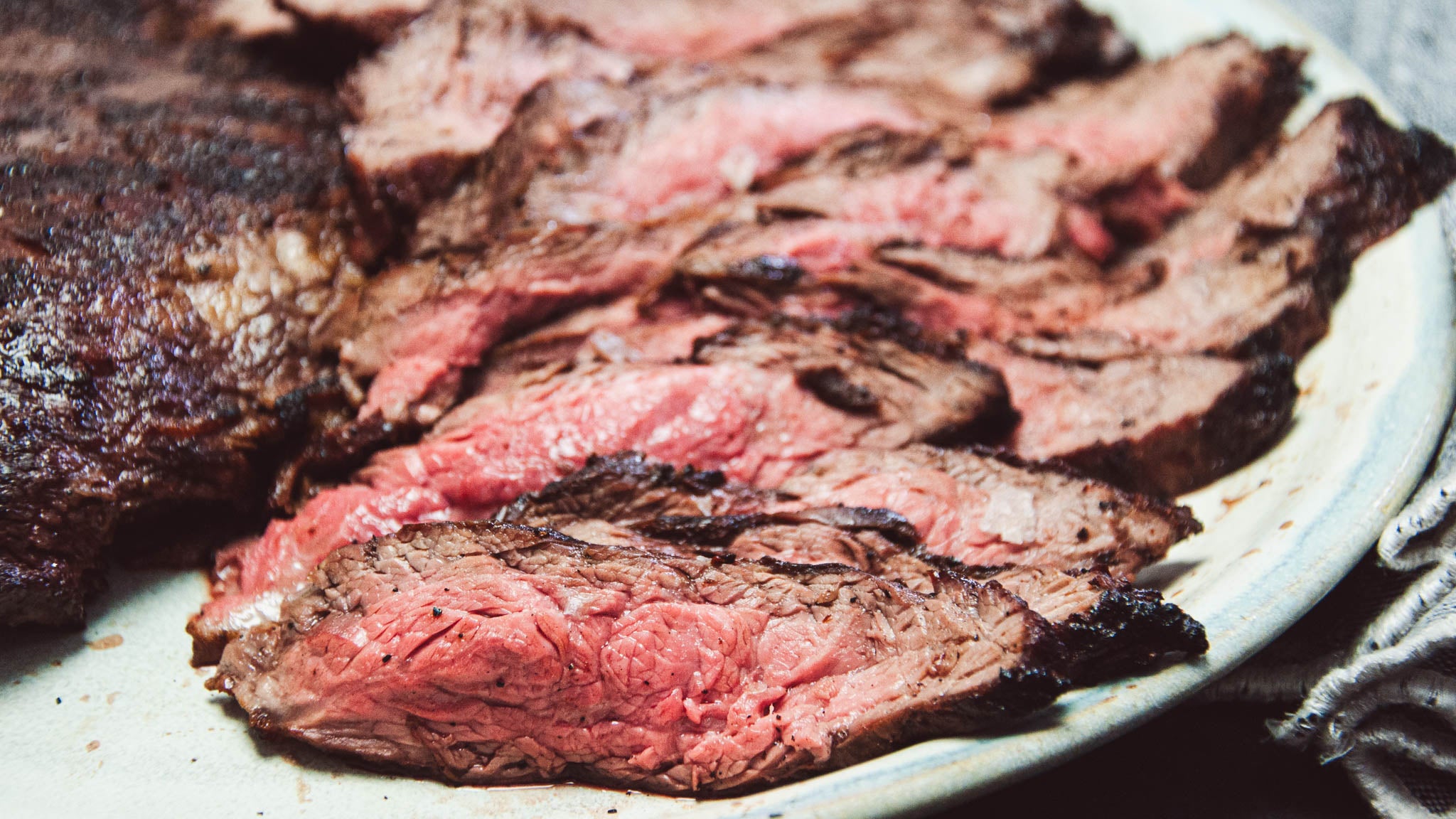 Wagyu Flank Steak Cooked