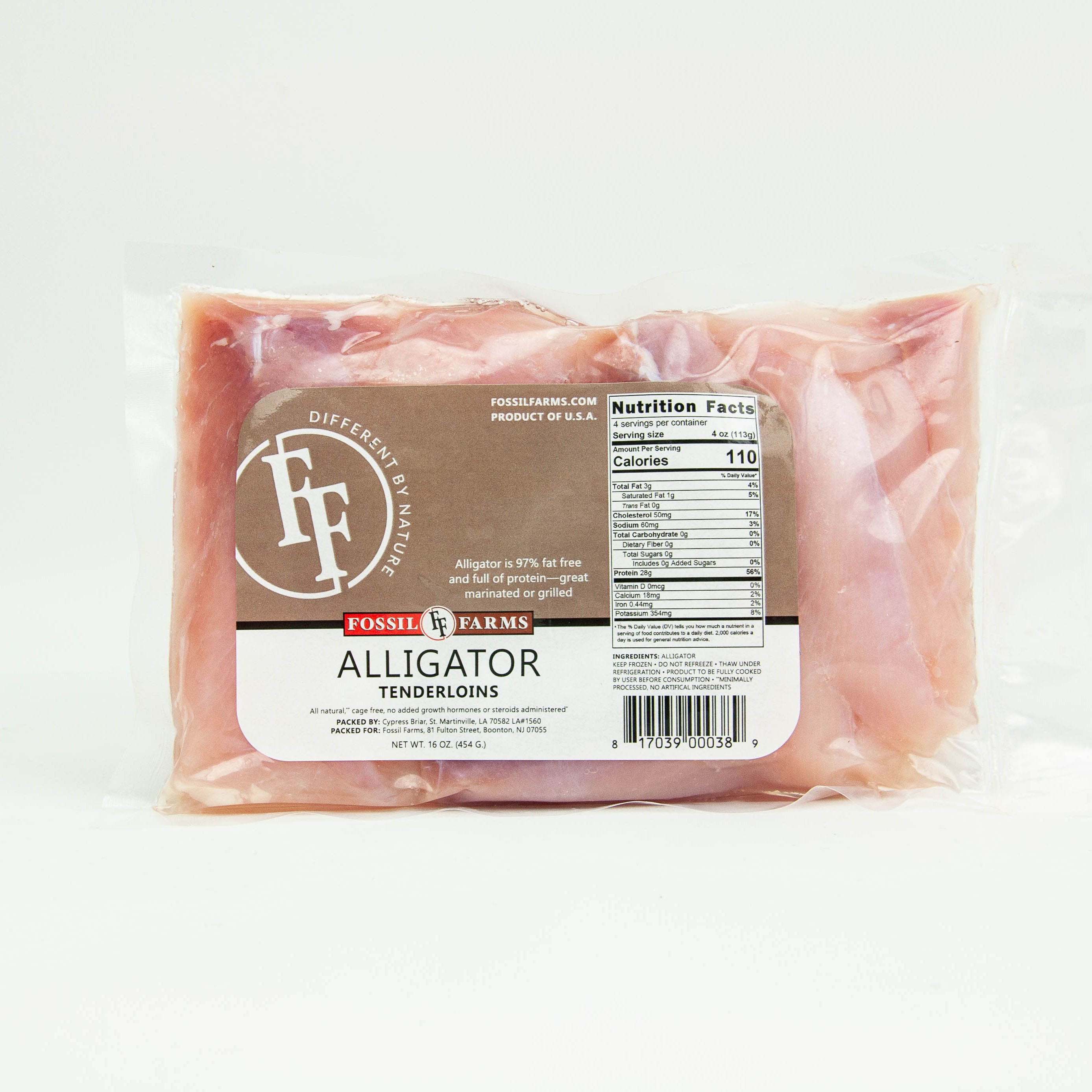 Alligator Tenderloin | 1 lb