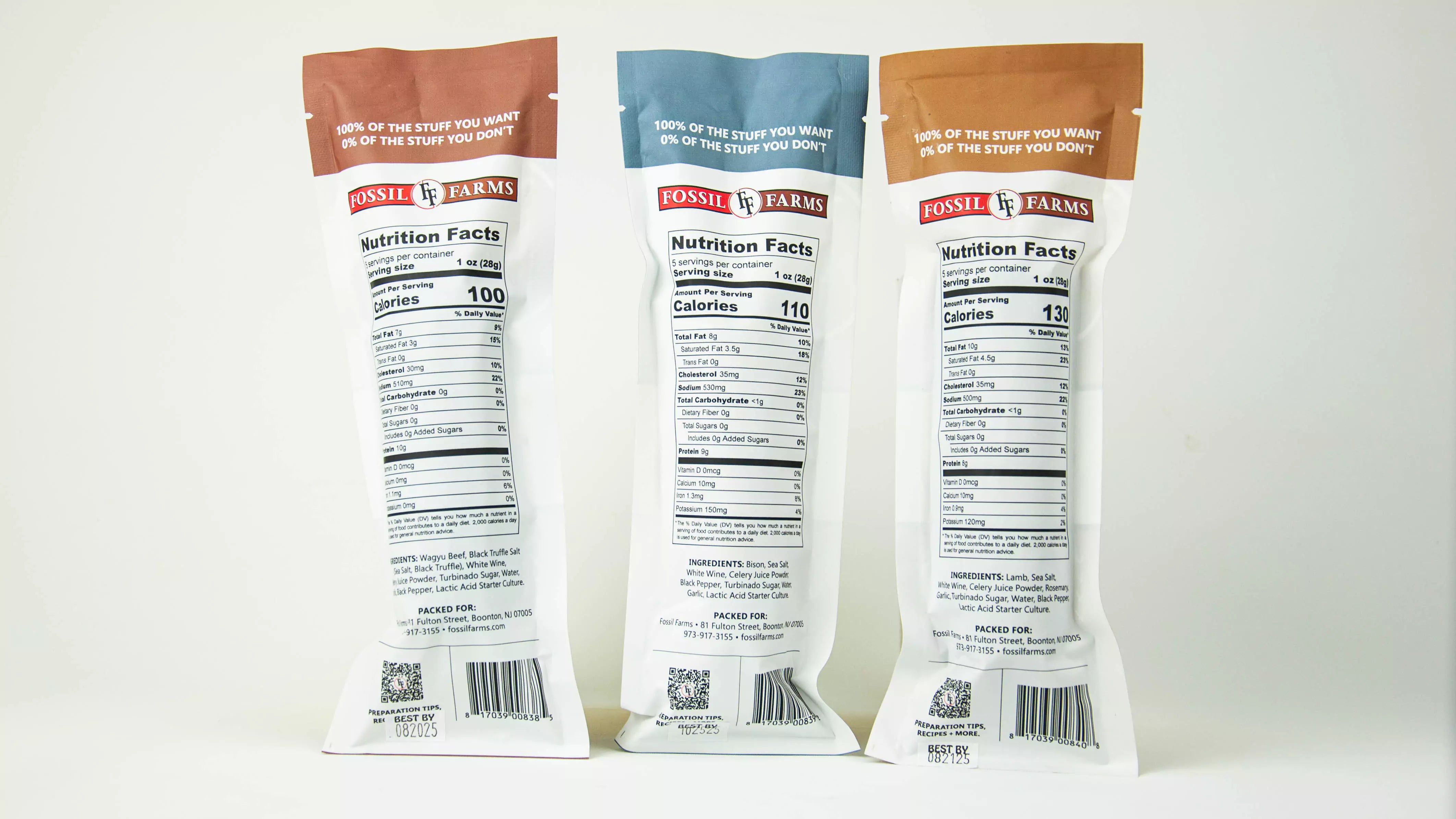 Bison Wagyu Beef Lamb Salami Sampler