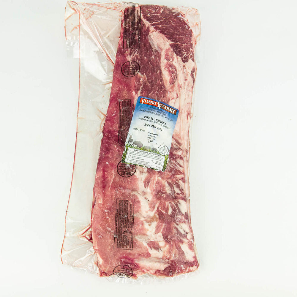 Pork Baby Back Ribs - Fossil Farms