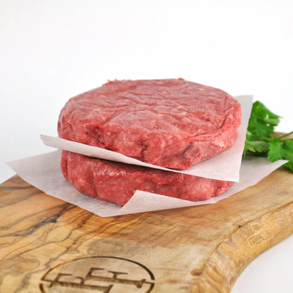 Grass-Fed Beef Burgers