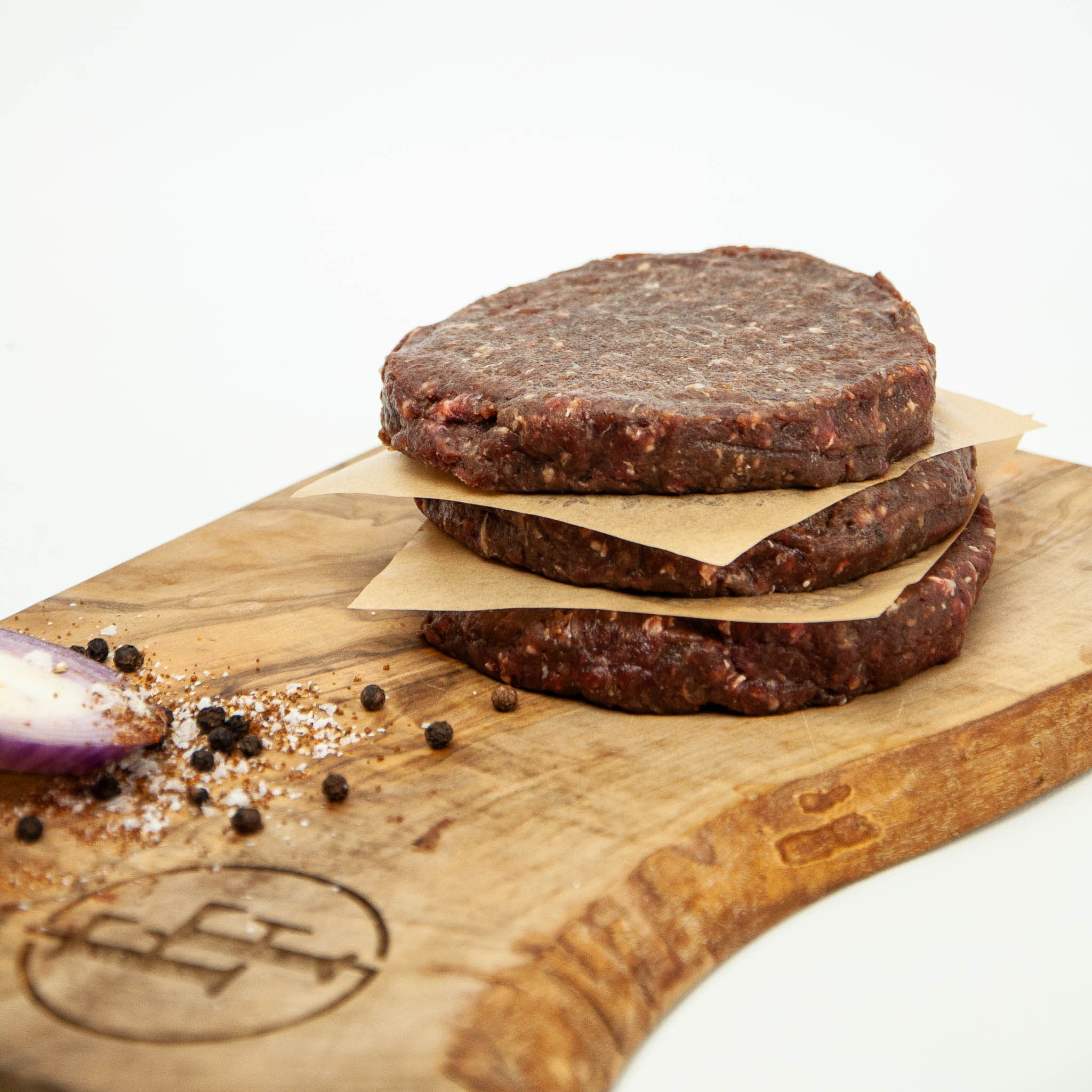 Venison French Onion Burger