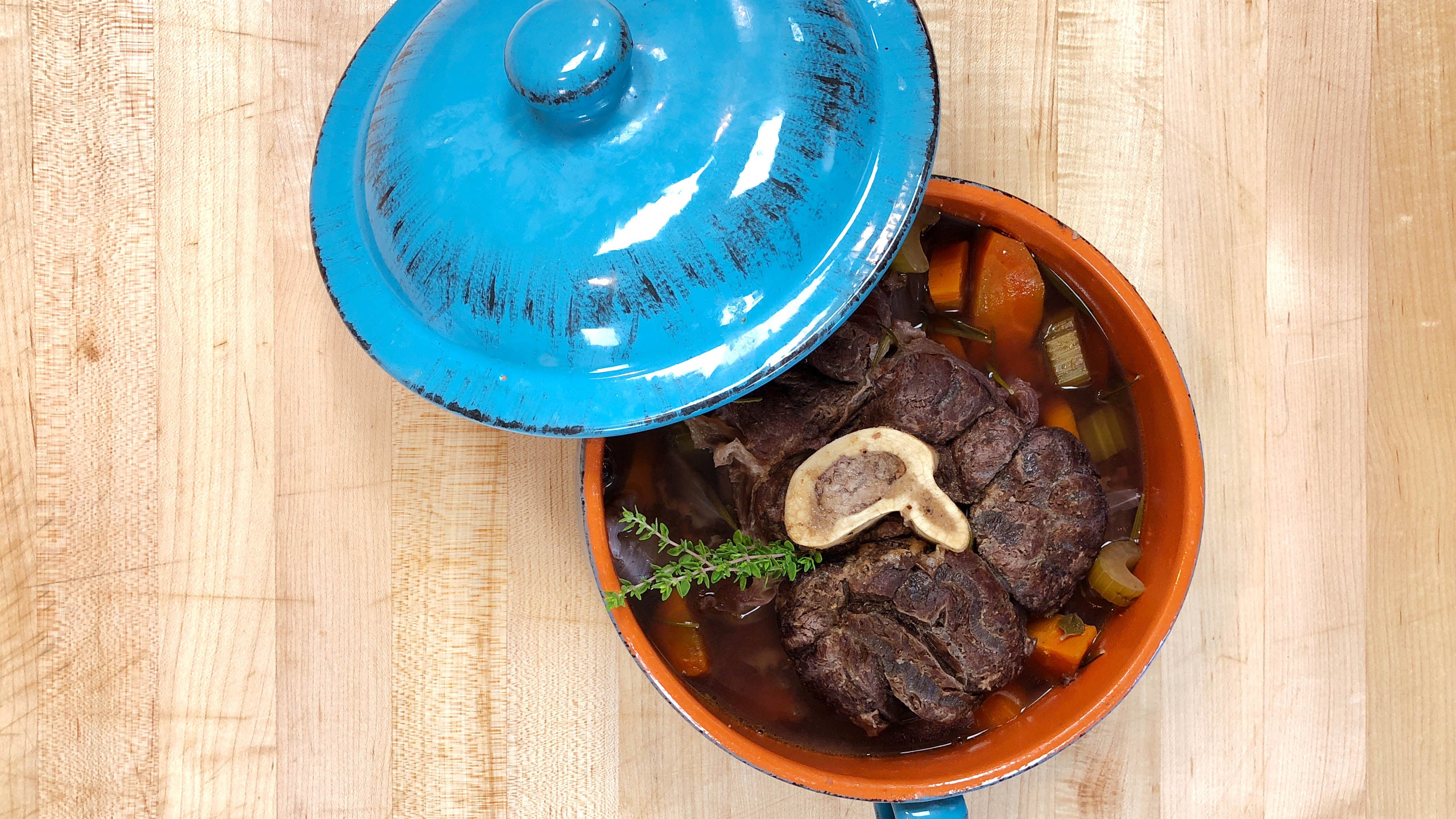 Cooked Antelope Osso Buco