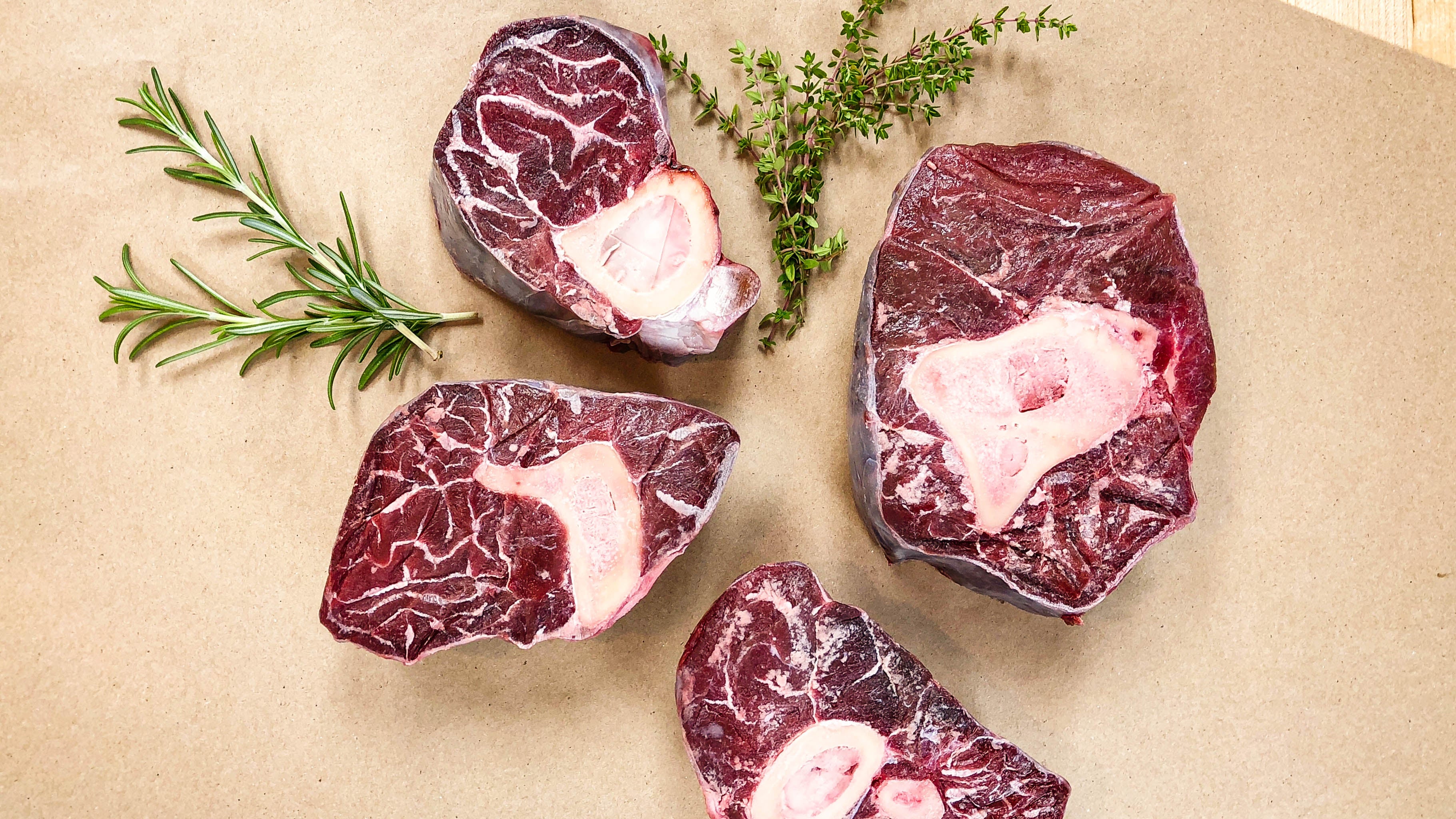 Raw Antelope Osso Buco