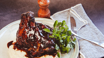 Berkshire Pork Osso Buco Cooked