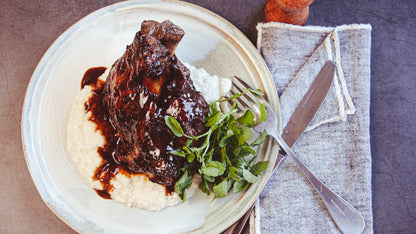 Berkshire Pork Osso Buco Cooked