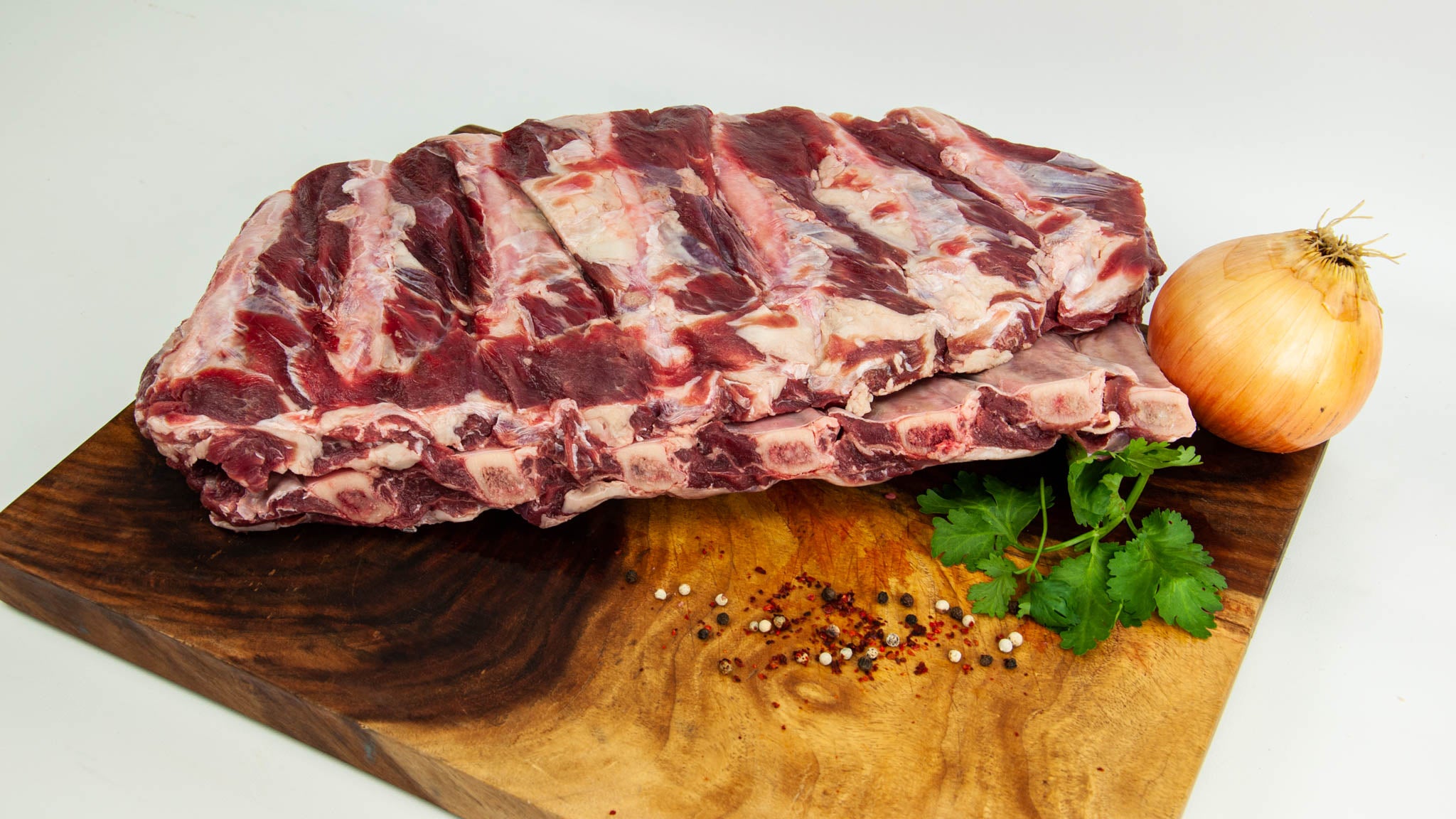 Bison Back Ribs Raw