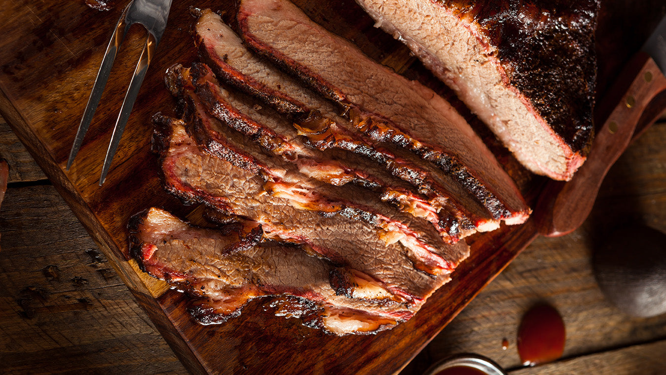 Bison Brisket Cooked