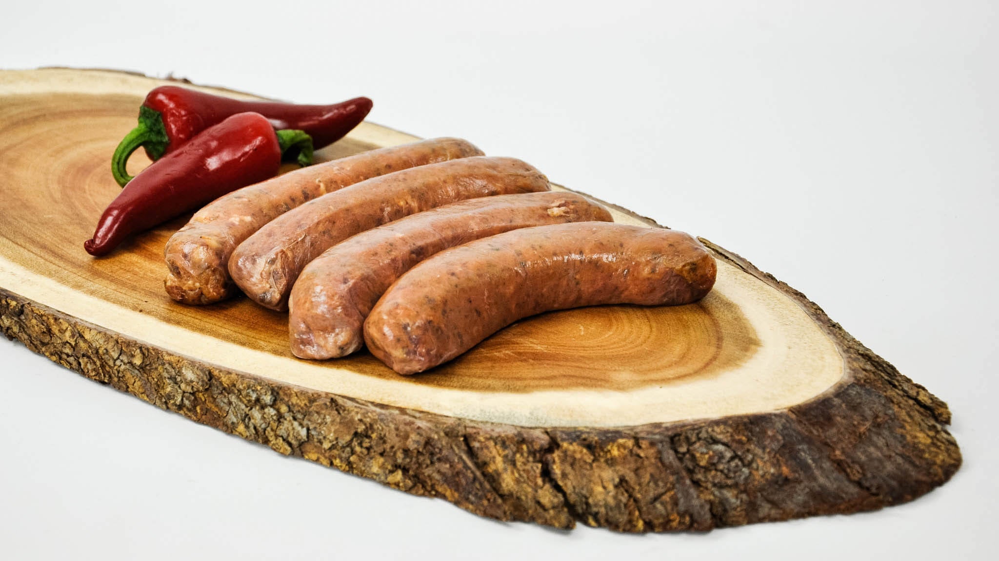 Bison Sausage with Chipotle Chilies Raw