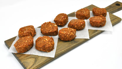 Bison Chipotle Sliders Raw