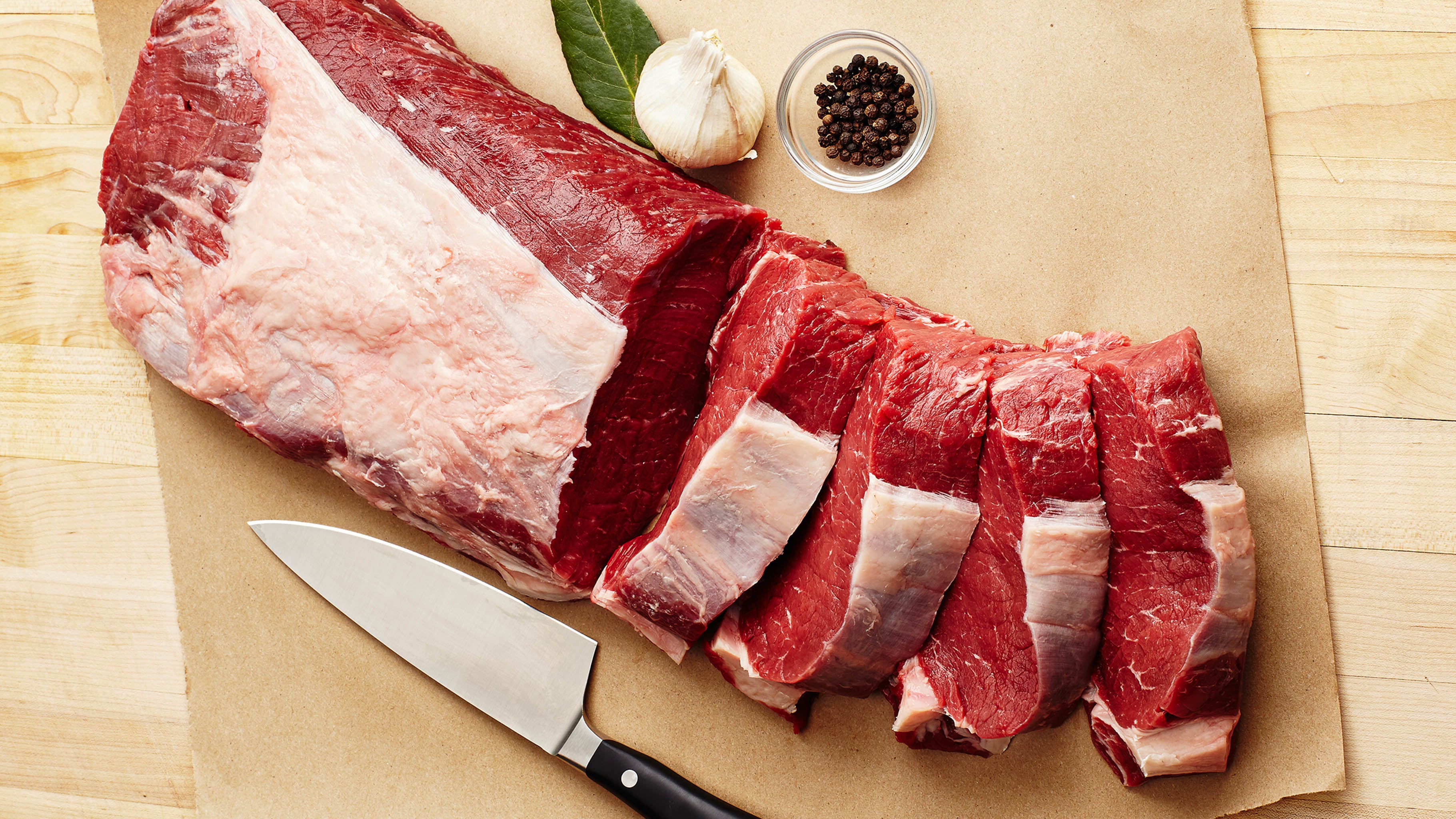 Bison Striploin Raw