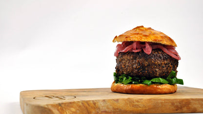 Cheese Stuffed Piedmontese Beef Burgers Fossil Farms