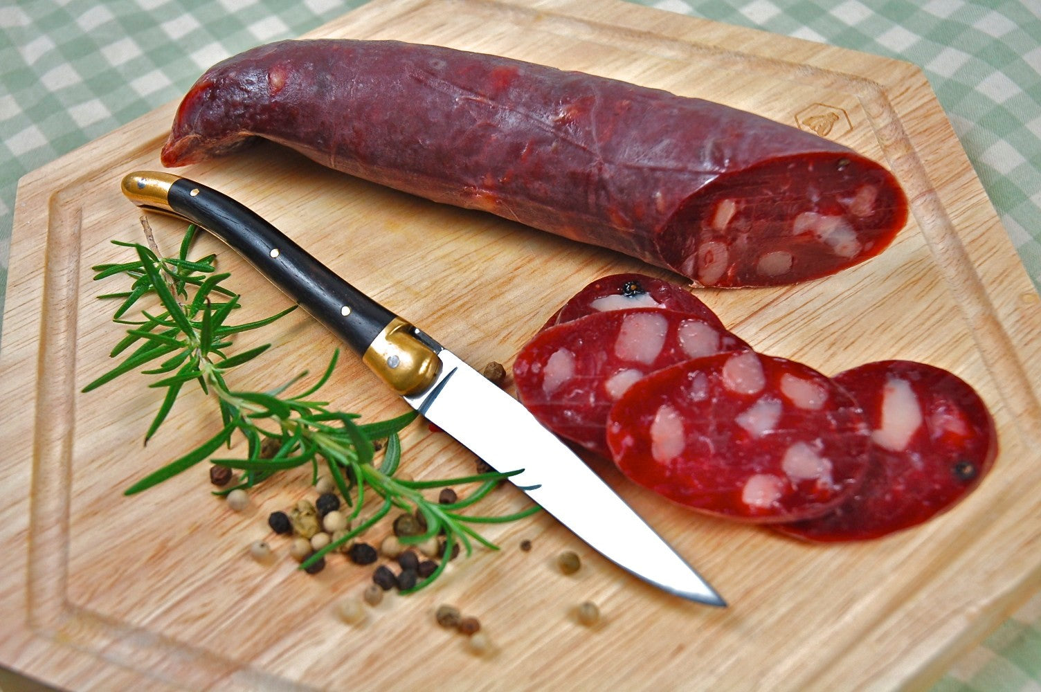 Duck Salami Sliced