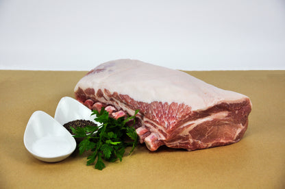 Duroc Pork Rib Rack Raw